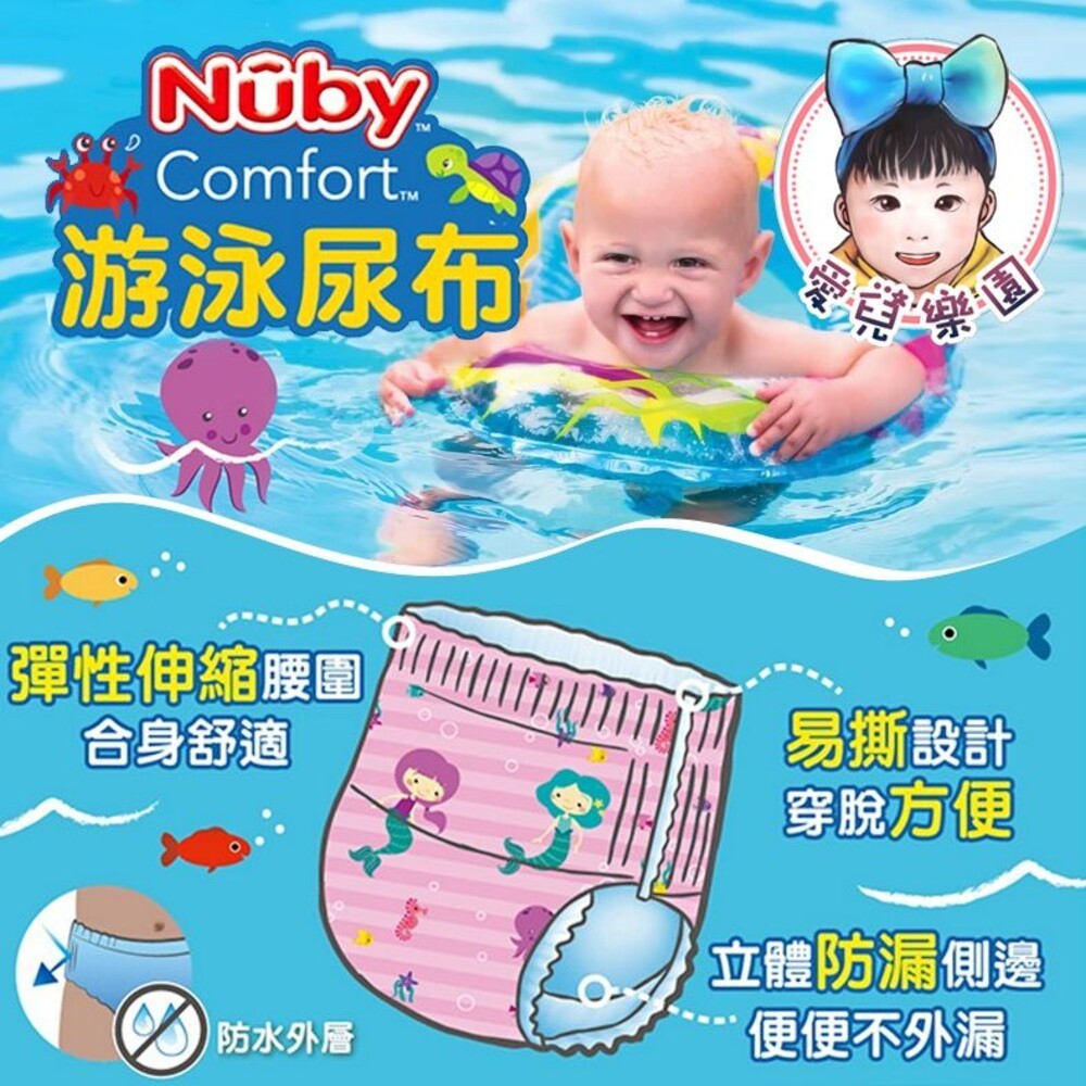 Nuby 游泳尿布 